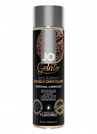 Лубрикант с ароматом шоколада JO GELATO DECADENT DOUBLE CHOCOLATE - 120 мл. - System JO - купить с доставкой в Кирове
