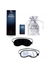Набор из двух масок на глаза Soft Blindfold Twin Pack - Fifty Shades of Grey - купить с доставкой в Кирове