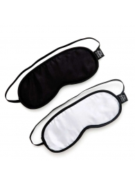 Набор из двух масок на глаза Soft Blindfold Twin Pack - Fifty Shades of Grey - купить с доставкой в Кирове