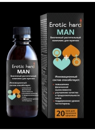 Мужской биогенный концентрат для усиления эрекции Erotic hard Man - 250 мл. - Erotic Hard - купить с доставкой в Кирове
