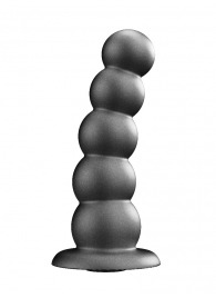 Черная насадка-плаг на харнесс PLATINUM 9 - 24 см. - LOVETOY (А-Полимер) - купить с доставкой в Кирове