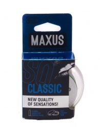 Классические презервативы в пластиковом кейсе MAXUS Classic - 3 шт. - Maxus - купить с доставкой в Кирове