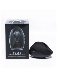 Черный инновационный мужской вибратор PULSE SOLO ESSENTIAL - Hot Octopuss - в Кирове купить с доставкой