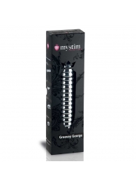 Рельефный фаллос для интенсивного электросекса Groovey George - 20 см. - MyStim - купить с доставкой в Кирове