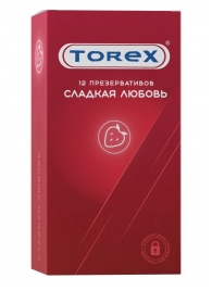 Презервативы Torex  Сладкая любовь  с ароматом клубники - 12 шт. - Torex - купить с доставкой в Кирове
