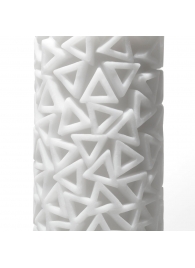 Белый 3D мастурбатор PILE - Tenga - в Кирове купить с доставкой