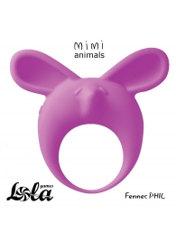 Фиолетовое эрекционное кольцо Fennec Phil - Lola Games - в Кирове купить с доставкой
