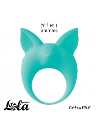 Зеленое эрекционное кольцо Kitten Kyle - Lola Games - в Кирове купить с доставкой