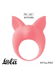 Оранжевое эрекционное кольцо Kitten Kyle - Lola Games - в Кирове купить с доставкой