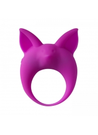 Фиолетовое эрекционное кольцо Kitten Kyle - Lola Games - в Кирове купить с доставкой