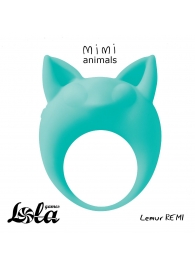 Зеленое эрекционное кольцо Lemur Remi - Lola Games - в Кирове купить с доставкой