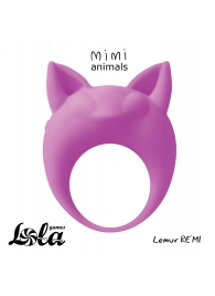 Фиолетовое эрекционное кольцо Lemur Remi - Lola Games - в Кирове купить с доставкой