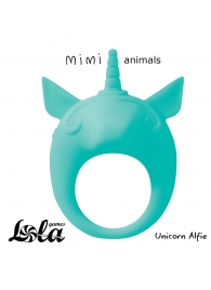 Зеленое эрекционное кольцо Unicorn Alfie - Lola Games - в Кирове купить с доставкой