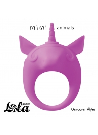 Фиолетовое эрекционное кольцо Unicorn Alfie - Lola Games - в Кирове купить с доставкой