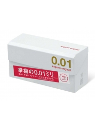 Супер тонкие презервативы Sagami Original 0.01 - 10 шт. - Sagami - купить с доставкой в Кирове