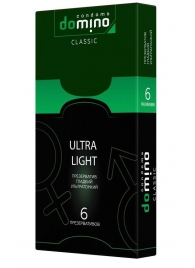 Супертонкие презервативы DOMINO Ultra Light - 6 шт. - Domino - купить с доставкой в Кирове