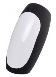 Черно-белый перезаряжаемый мастурбатор Erotist Hailstorm - Erotist Adult Toys - в Кирове купить с доставкой