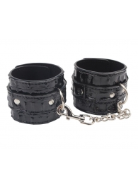Черные наручники Surrender Wrist Restraints - Chisa - купить с доставкой в Кирове
