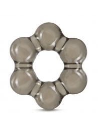 Дымчатое эрекционное кольцо Stay Hard Thick Bead Cock Ring - Blush Novelties - в Кирове купить с доставкой