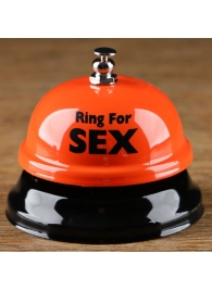 Настольный звонок RING FOR SEX - Сима-Ленд - купить с доставкой в Кирове