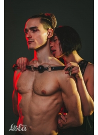 Черный кляп Love Addict на замочке - Lola Games - купить с доставкой в Кирове