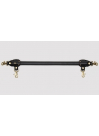 Черная распорка для ног Bound to You Faux Leather Spreader Bar - 50,8 см. - Fifty Shades of Grey - купить с доставкой в Кирове