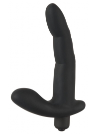 Черный вибромассажер простаты Naughty Finger Prostate Vibe - 13,8 см. - Orion - в Кирове купить с доставкой