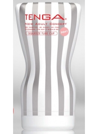 Мастурбатор TENGA Squeeze Tube Cup Soft - Tenga - в Кирове купить с доставкой