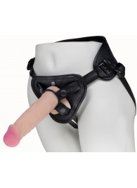 Пояс харнесс BEST UNI strap с 2 сменными насадками - 18,5 и 16 см. - LOVETOY (А-Полимер) - купить с доставкой в Кирове