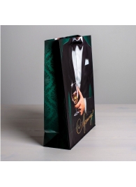 Бумажный пакет «Лучшему!» - 23 х 27 см. - Сима-Ленд - купить с доставкой в Кирове