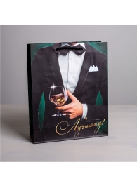 Бумажный пакет «Лучшему!» - 23 х 27 см. - Сима-Ленд - купить с доставкой в Кирове