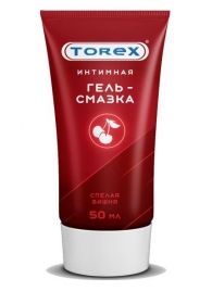 Смазка на водной основе TOREX  Спелая вишня  - 50 мл. - Torex - купить с доставкой в Кирове
