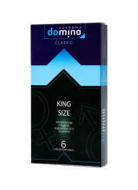 Презервативы увеличенного размера DOMINO Classic King size - 6 шт. - Domino - купить с доставкой в Кирове