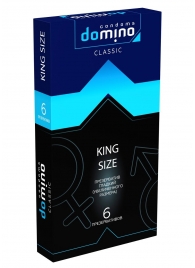 Презервативы увеличенного размера DOMINO Classic King size - 6 шт. - Domino - купить с доставкой в Кирове