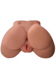 Кофейный мастурбатор-полуторс Perfect Ass Masturbator - Pipedream - в Кирове купить с доставкой