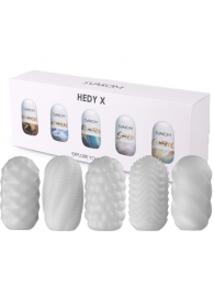 Набор из 5 мастурбаторов Hedy X5 Mixed - Svakom - в Кирове купить с доставкой