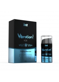 Жидкий интимный гель с эффектом вибрации Vibration! Ice - 15 мл. - INTT - купить с доставкой в Кирове