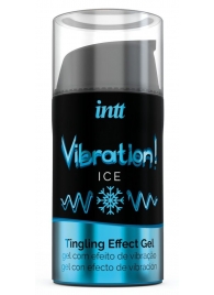 Жидкий интимный гель с эффектом вибрации Vibration! Ice - 15 мл. - INTT - купить с доставкой в Кирове