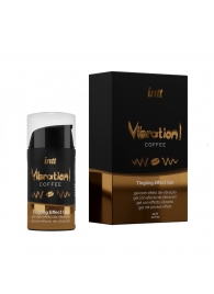Жидкий интимный гель с эффектом вибрации Vibration! Coffee - 15 мл. - INTT - купить с доставкой в Кирове