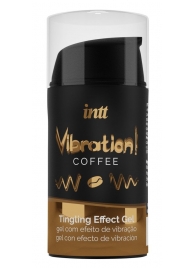 Жидкий интимный гель с эффектом вибрации Vibration! Coffee - 15 мл. - INTT - купить с доставкой в Кирове