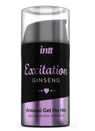 Женский возбуждающий интимный гель Excitation Ginseng - 15 мл. - INTT - купить с доставкой в Кирове