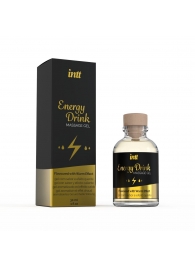 Массажный гель с согревающим эффектом Energy Drink - 30 мл. - INTT - купить с доставкой в Кирове
