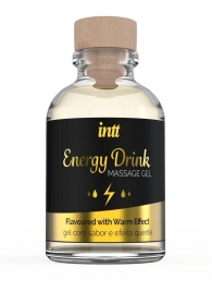 Массажный гель с согревающим эффектом Energy Drink - 30 мл. - INTT - купить с доставкой в Кирове