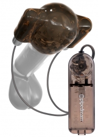 Дымчатый вибростимулятор головки пениса Dual Vibrating Head Teaser - Pipedream - в Кирове купить с доставкой
