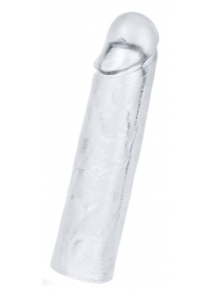 Прозрачная насадка-удлинитель Flawless Clear Penis Sleeve Add 1 - 15,5 см. - Lovetoy - в Кирове купить с доставкой