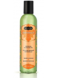 Массажное масло Naturals Tropical Mango с ароматом манго - 236 мл. - Kama Sutra - купить с доставкой в Кирове