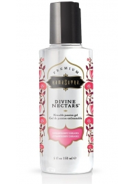 Гель-лубрикант на водной основе Divine Nectars Strawberry Dream с ароматом клубники - 150 мл. - Kama Sutra - купить с доставкой в Кирове