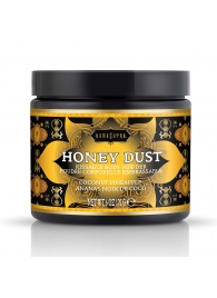 Пудра для тела Honey Dust Body Powder с ароматом кокоса и ананаса - 170 гр. - Kama Sutra - купить с доставкой в Кирове