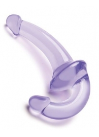 Фиолетовый безремневой страпон Strapless Strap-On - Lux Fetish - купить с доставкой в Кирове