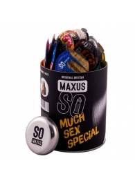 Текстурированные презервативы в кейсе MAXUS So Much Sex - 100 шт. - Maxus - купить с доставкой в Кирове